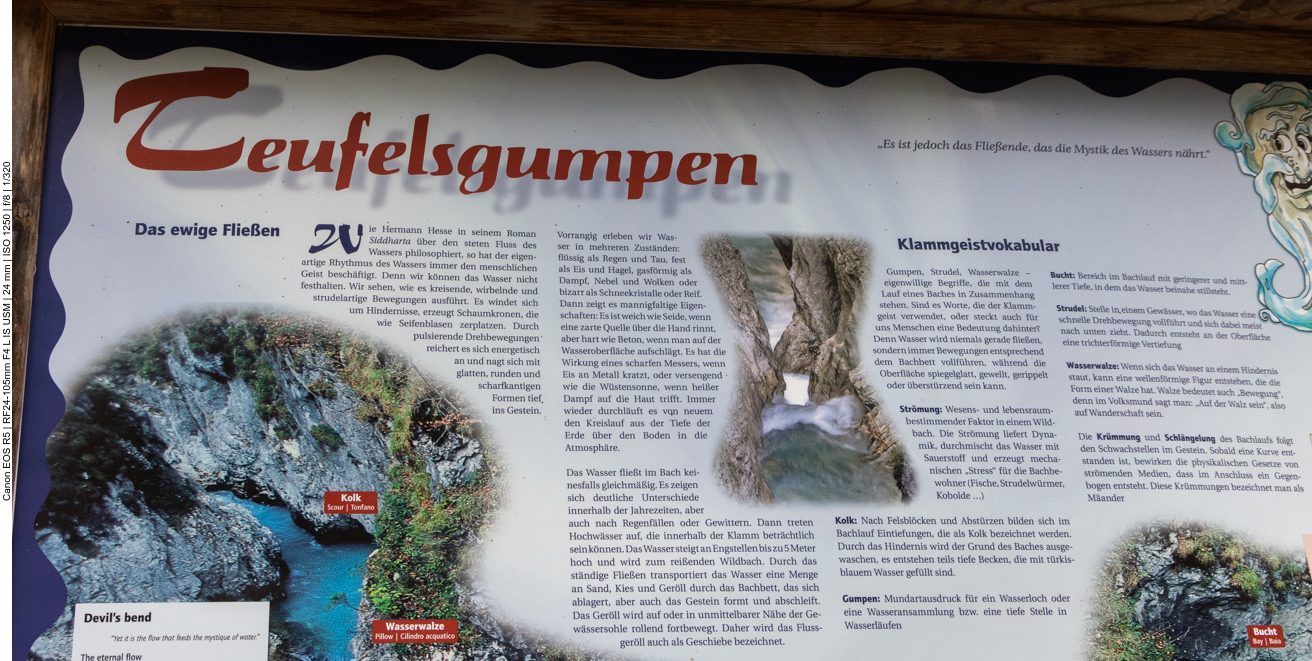 Infos zum Teufelsgumpen