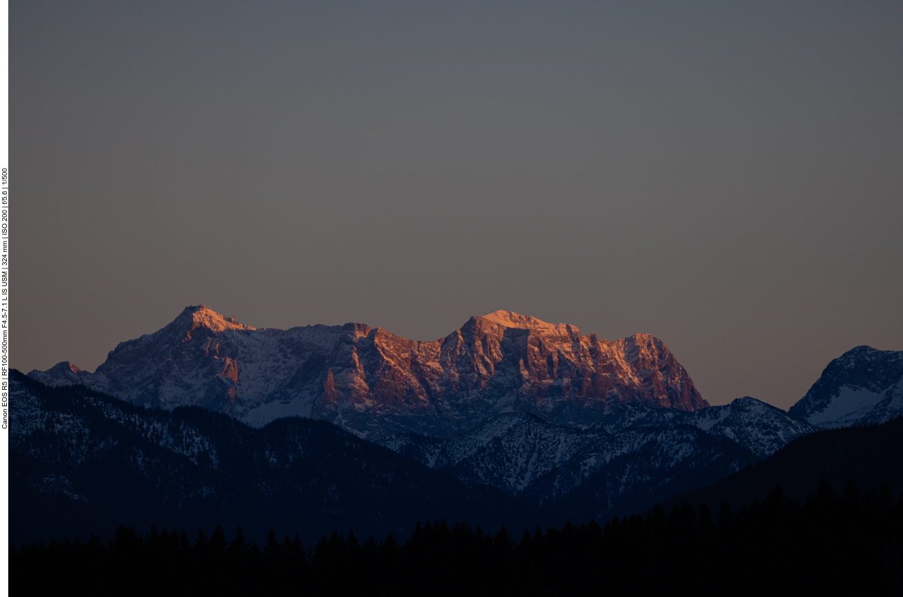 ... von unserem Fenster aus gesehen ;-)
