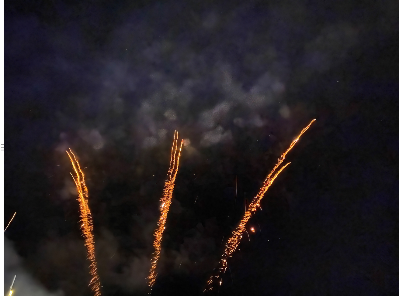 ... es war die Überraschung ...