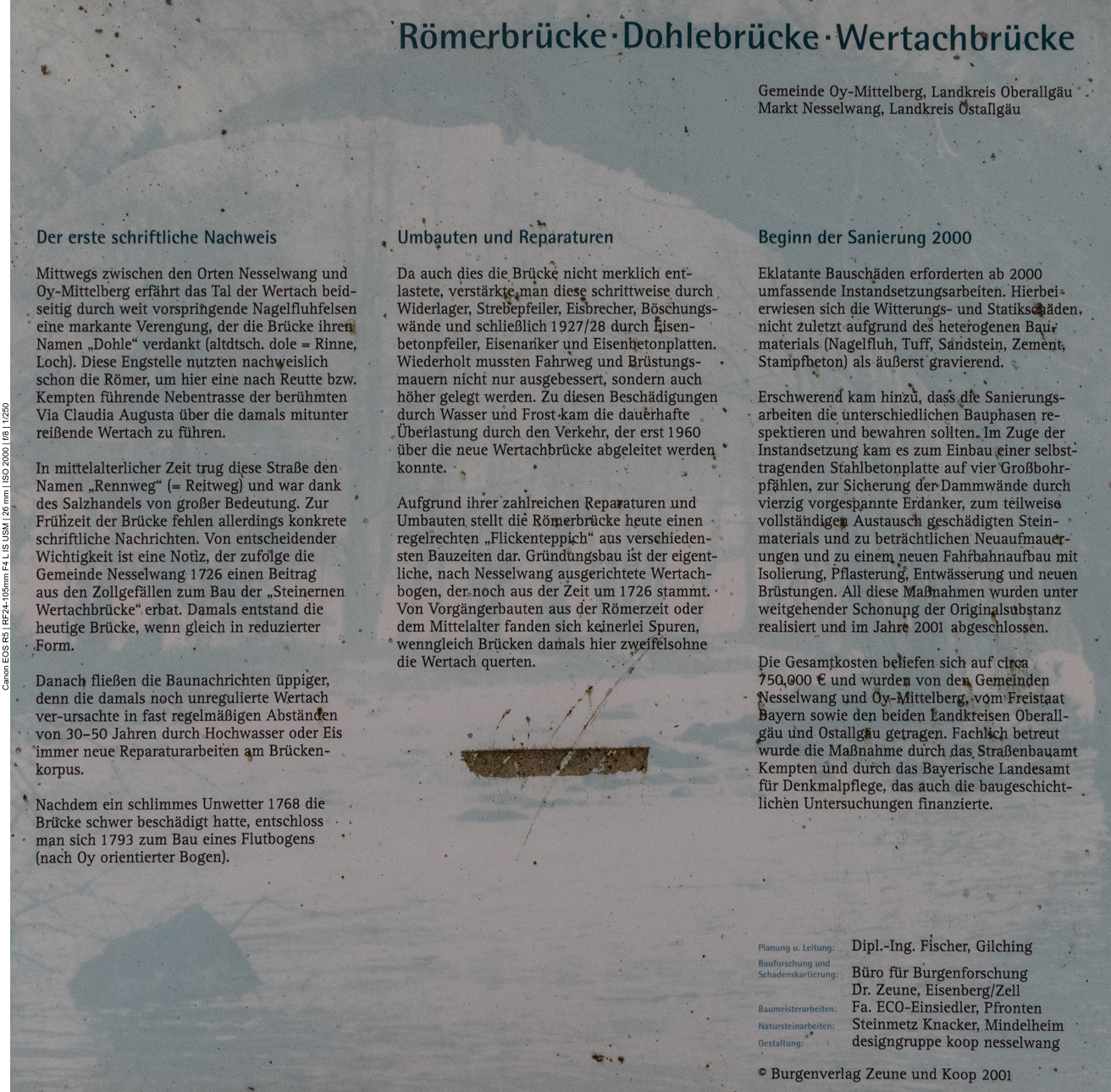 Infos zur Römerbrücke