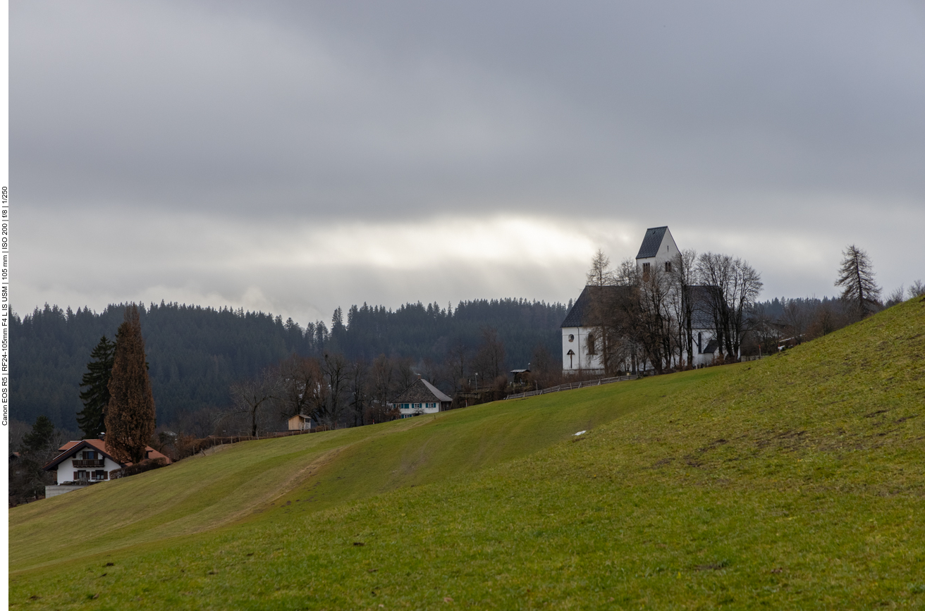 Die Michaelskirche in Mittelberg
