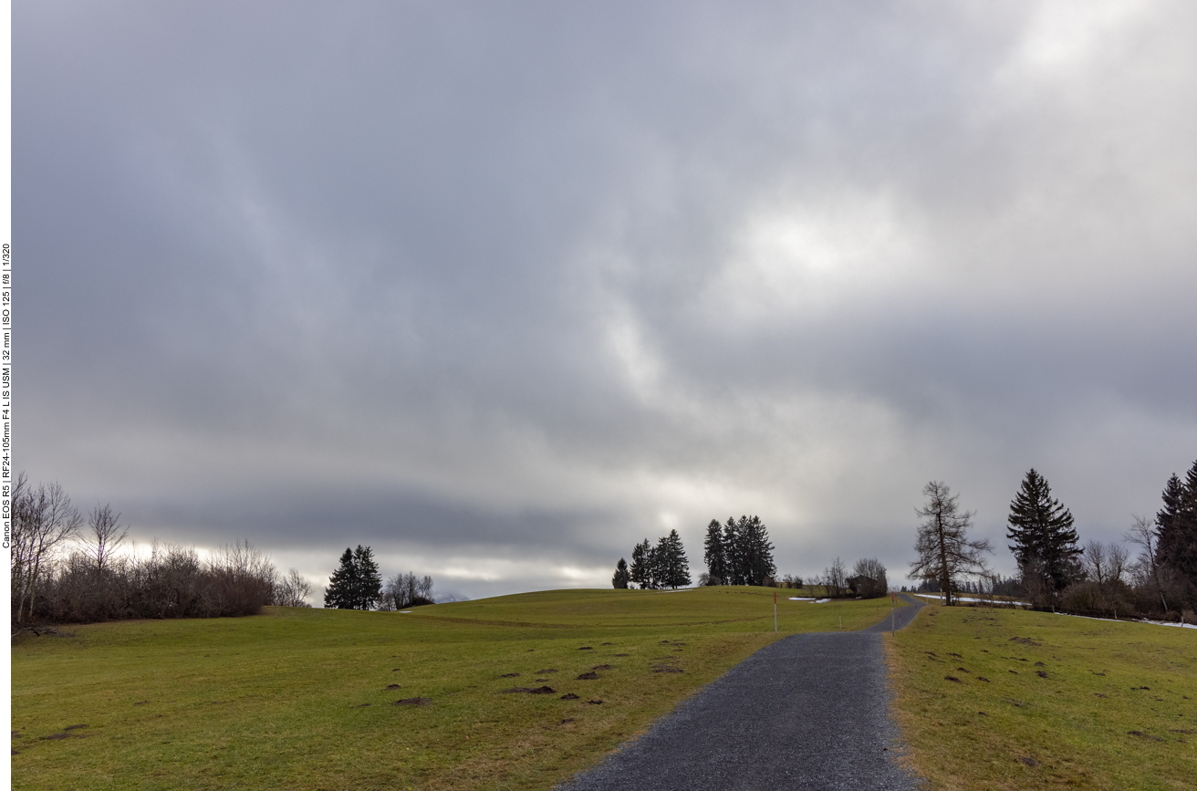 Auf den Hügel hinauf