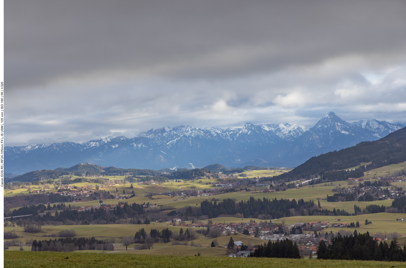 Im Tal sieht es etwas freundlicher aus
