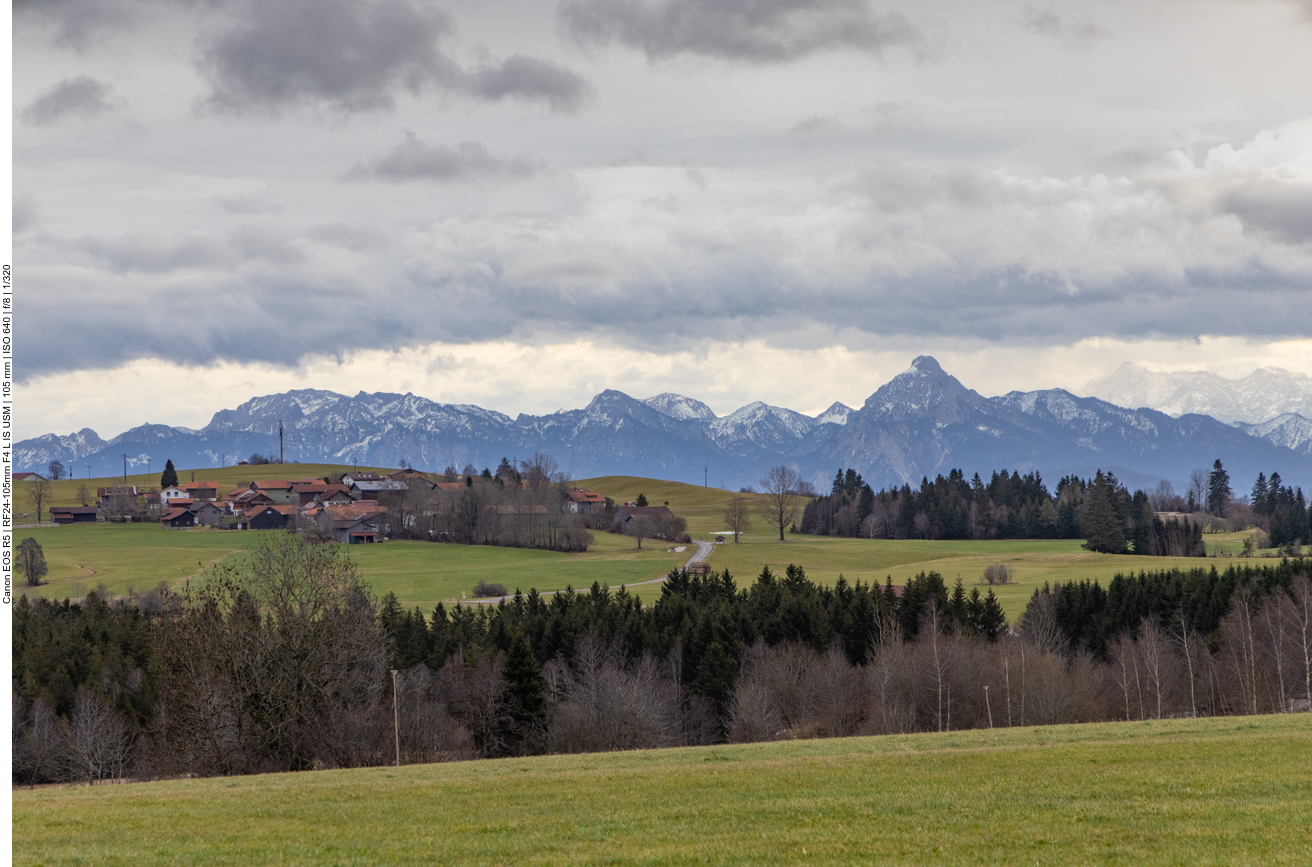 Von der Wohnung aus geht es direkt ins Moos