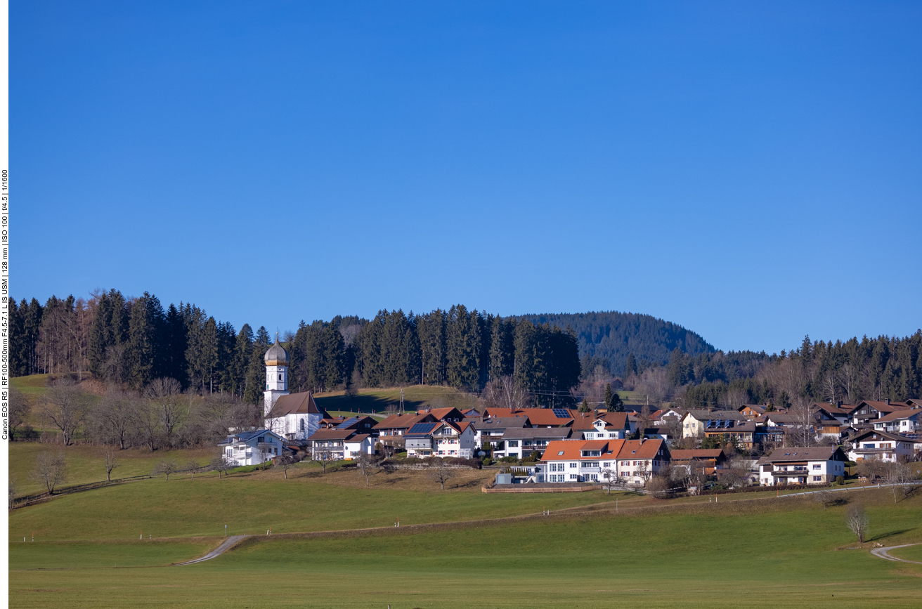 Blick auf das &Ouml;rtchen Eckarts