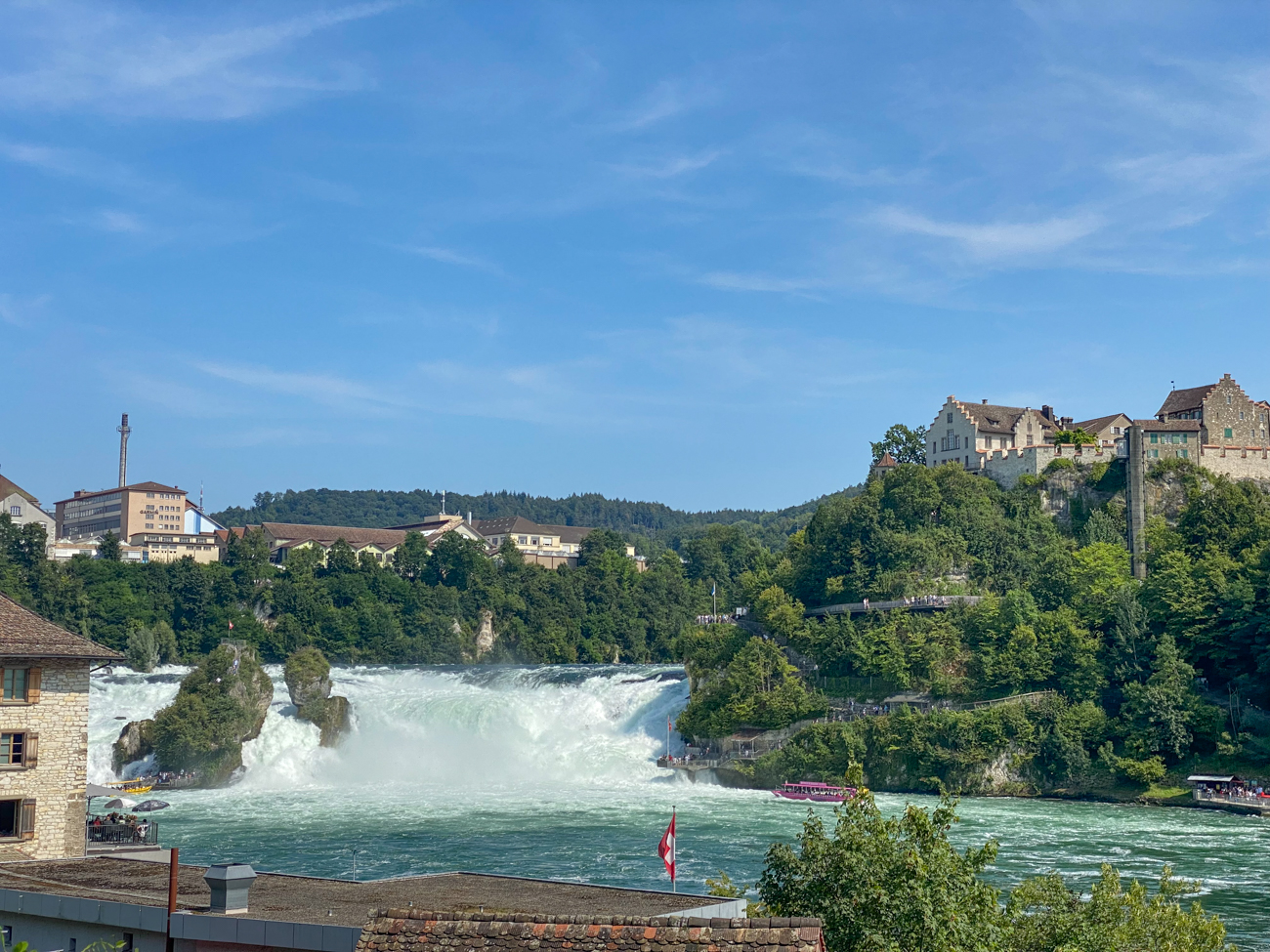 Der Rheinfall in Schaffhausen