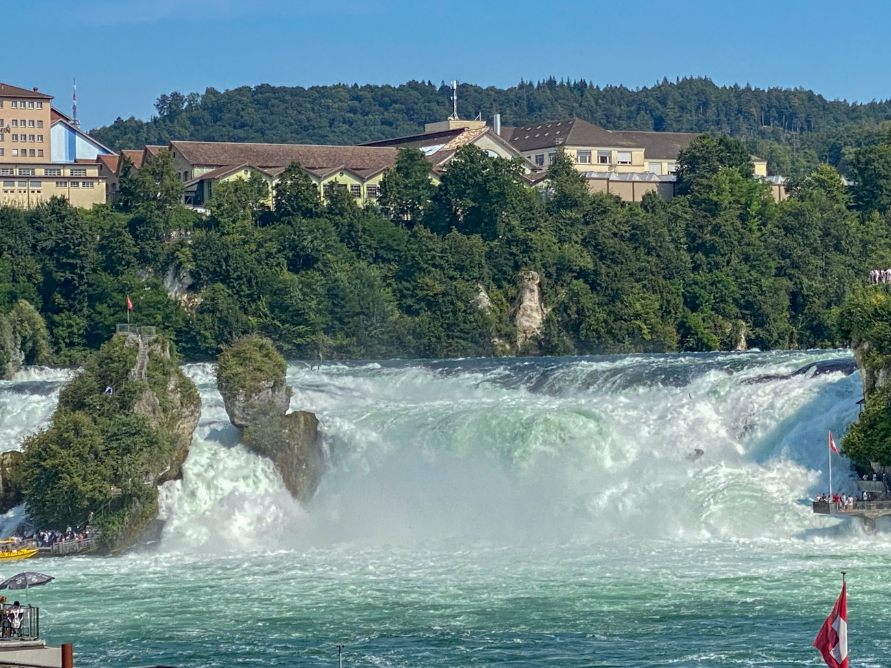 Der Rheinfall in Schaffhausen