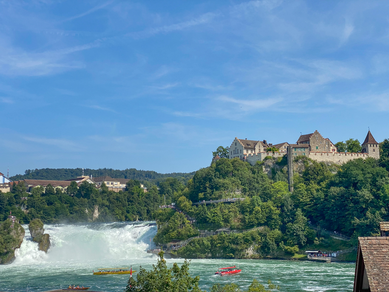 Schloss Laufen und Rheinfall