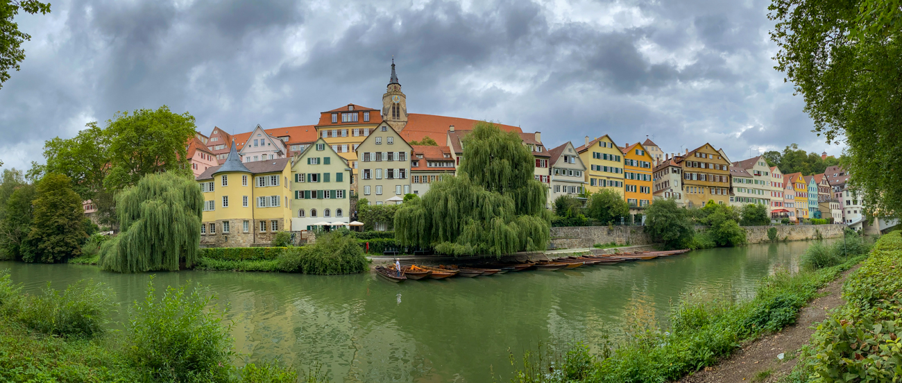 Panorama am Neckar
