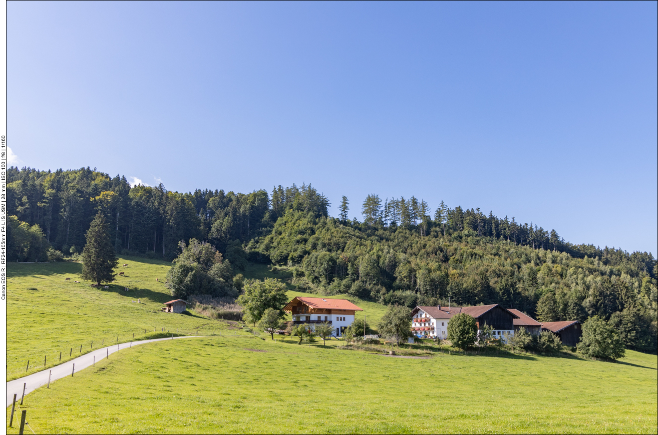 Am Wiesenhof vorbei führt die Tour weiter
