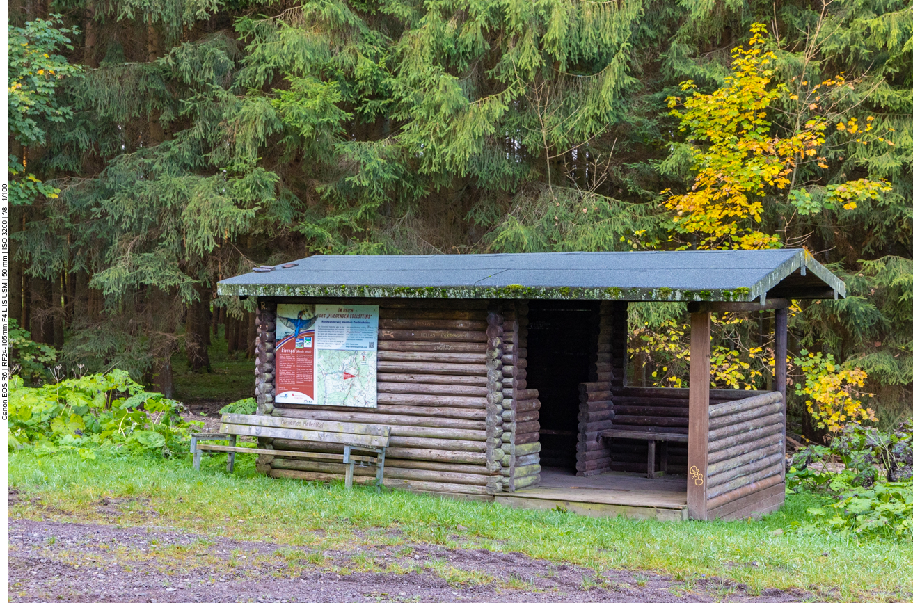 Schutzhütte der Gemeionde Hellenthal