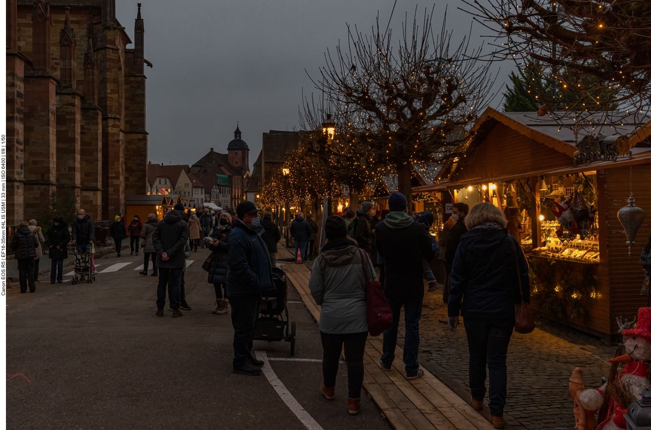 Hier sind schon mehr Leute unterwegs