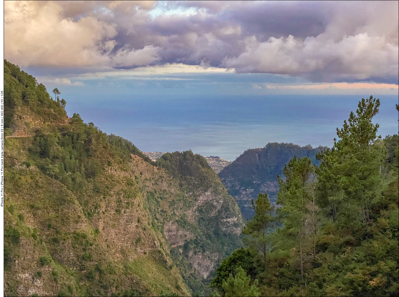 Das Meer kann man von hier aus auch erkennen