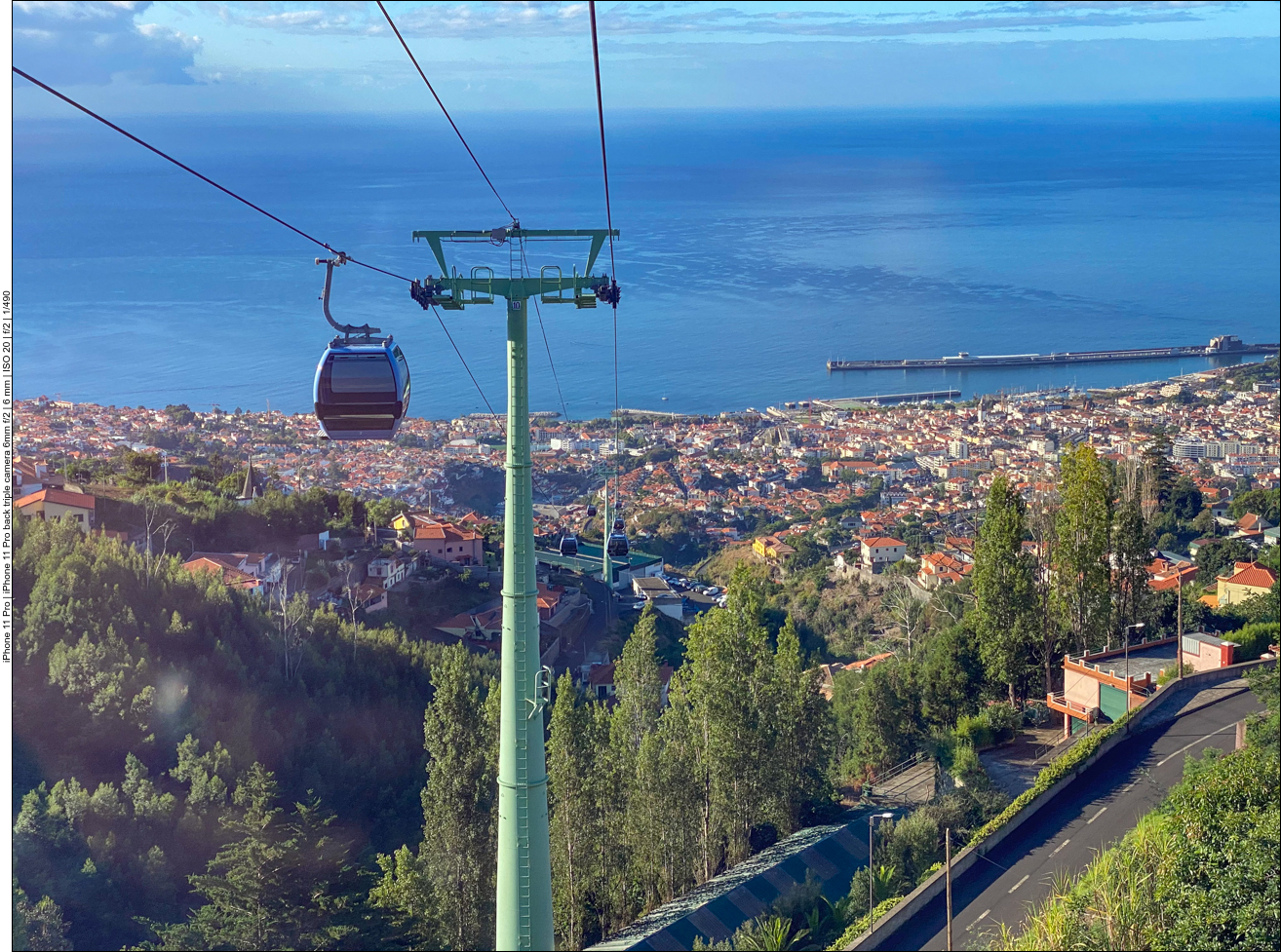 Blick zur&uuml;ck an das Meer