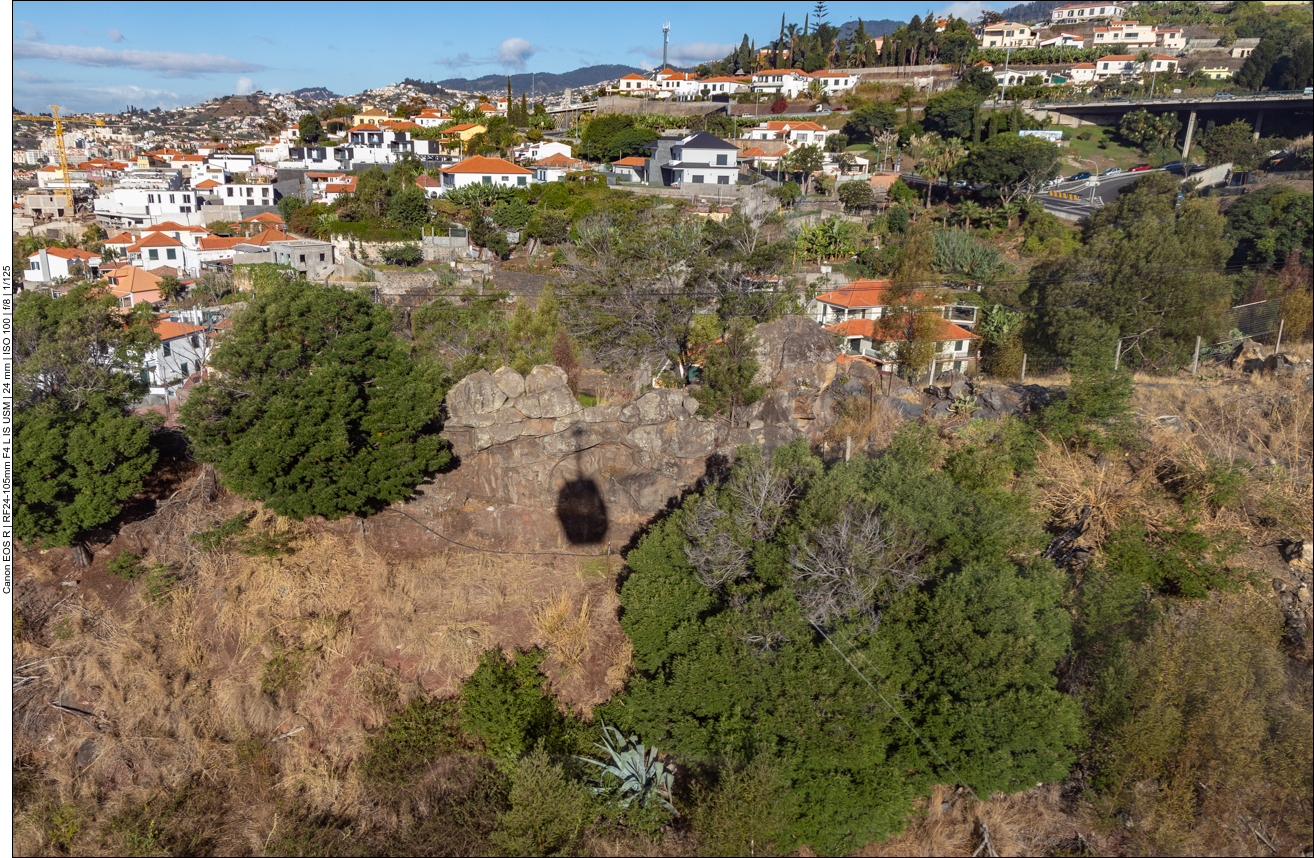 Schatten unserer Gondel