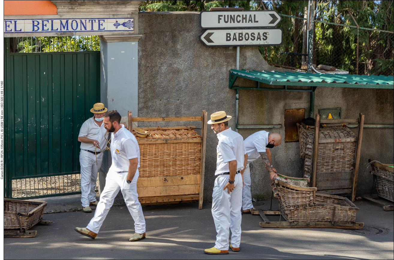 Warten auf die Fahrgäste