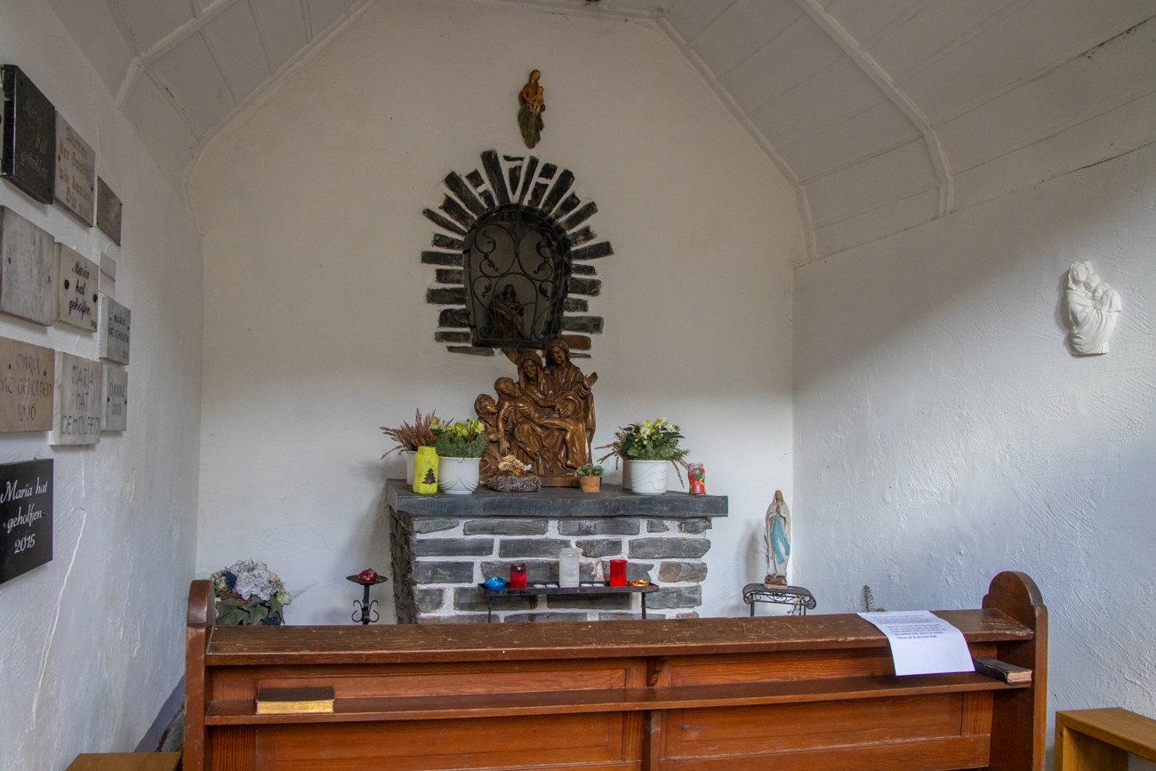 Im Inneren der Kapelle