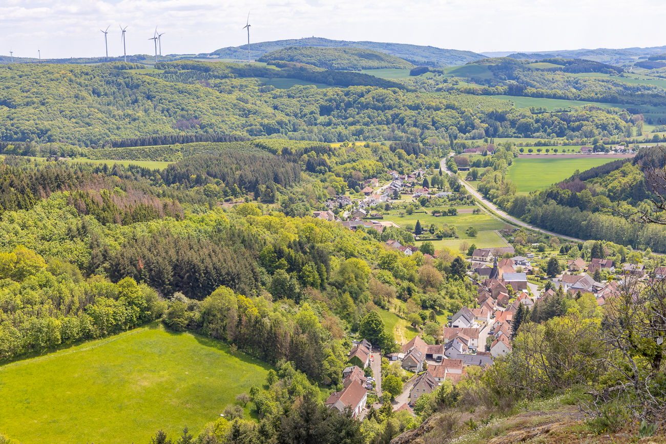 Blick auf Niederalben