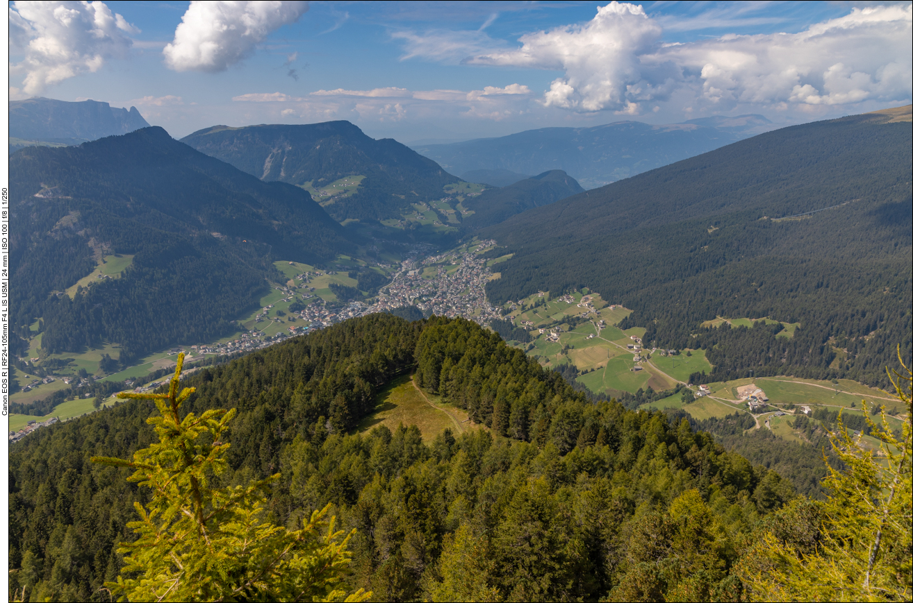 Blick ins Gr&ouml;dner Tal