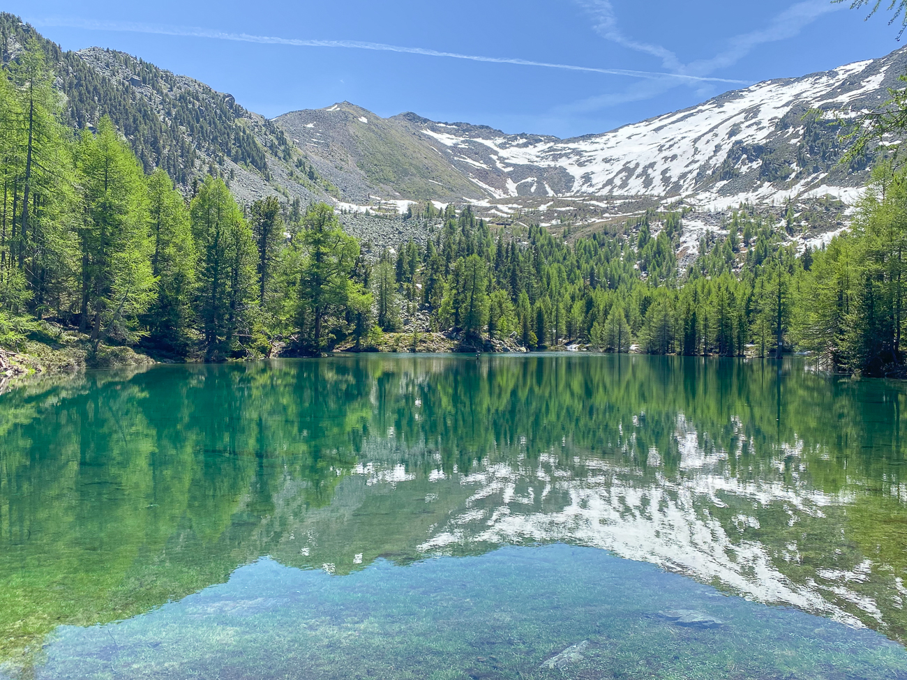 Wir erreichen den Zirmtalsee