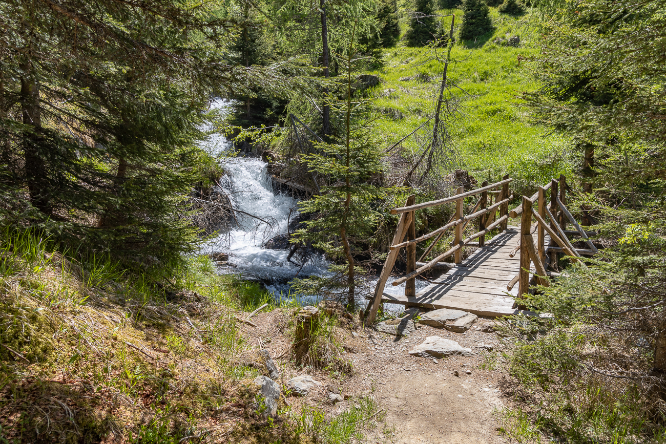 Eine der zahlreichen Br&uuml;cken