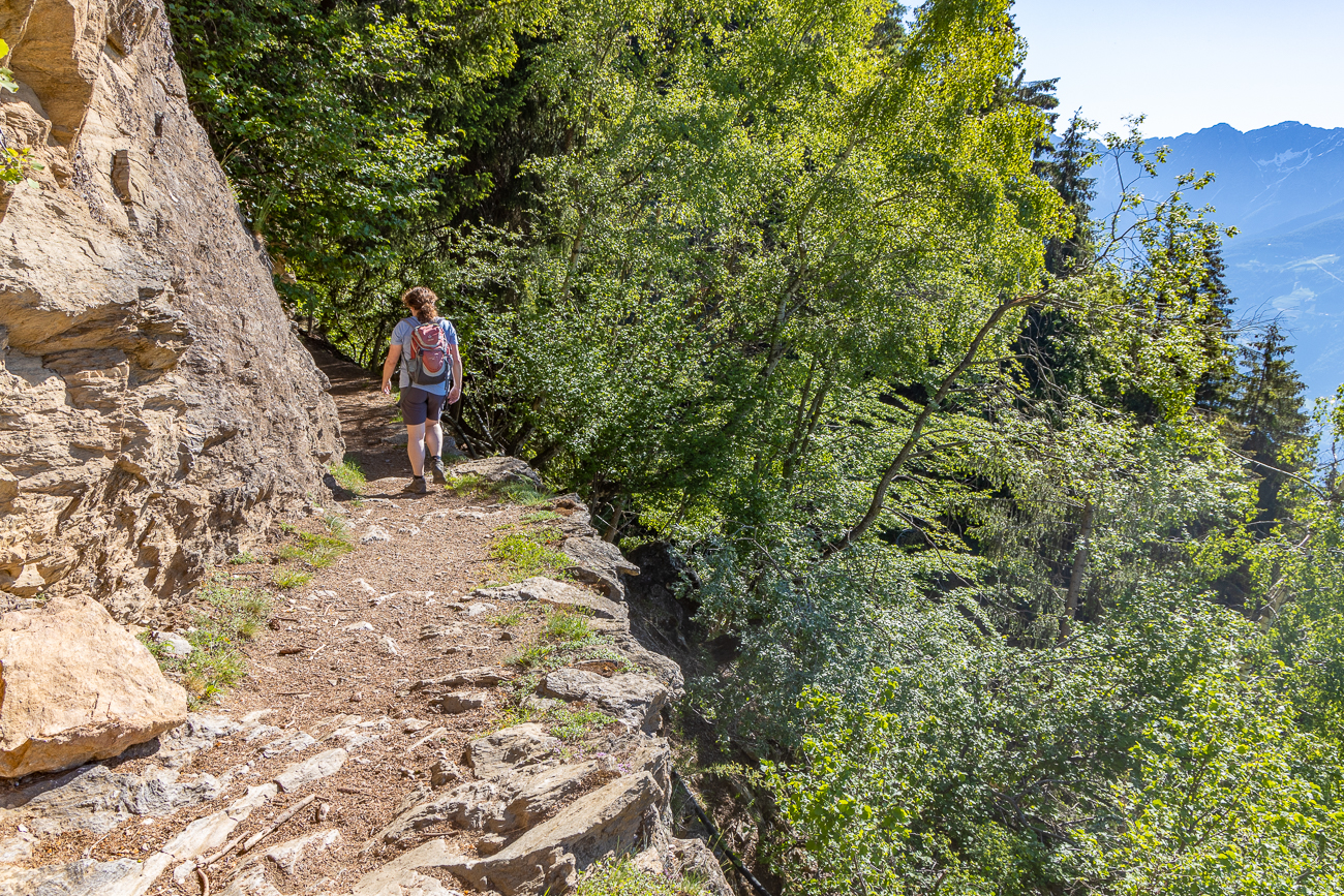 Immer an der Wand lang