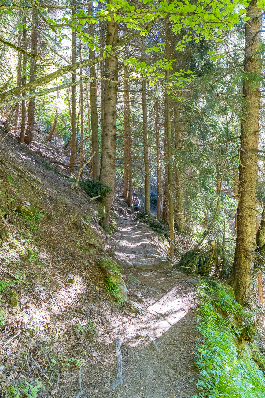 Es geht immer bergauf, mal weniger ...