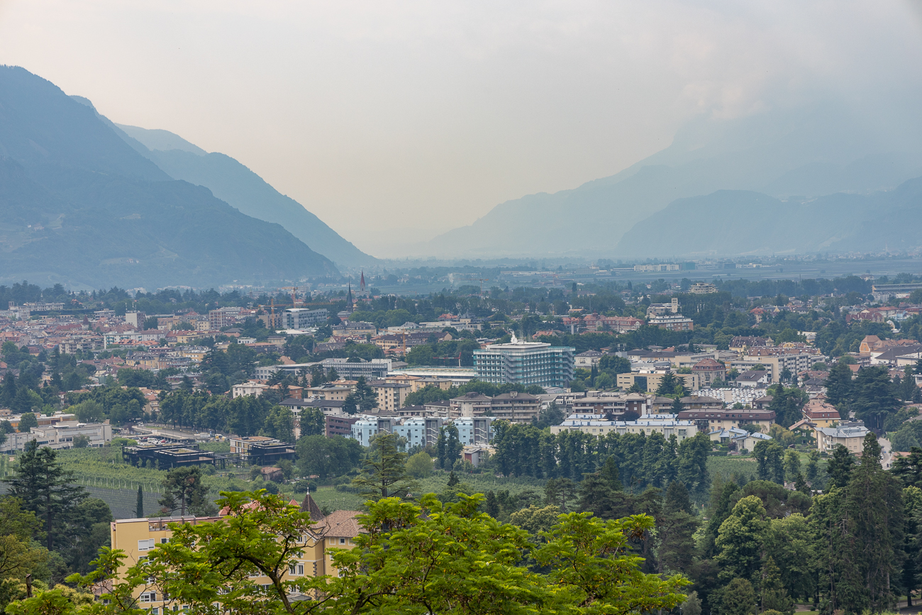Blick über Meran
