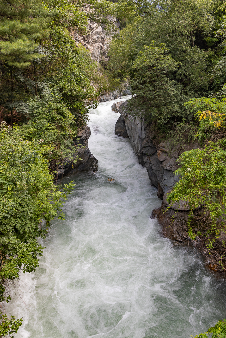 Engstelle an der Passer