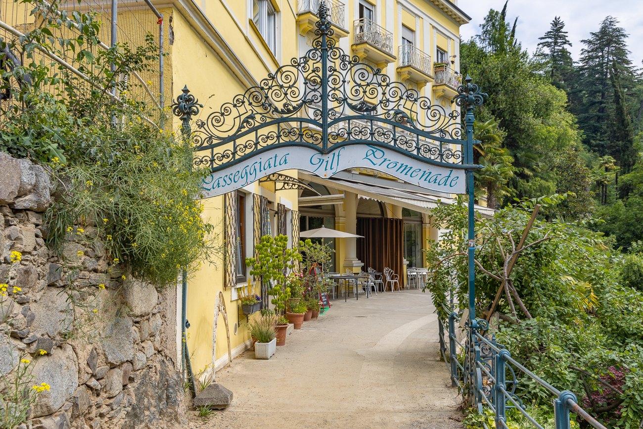 Café an der Promenade lädt zum Verweilen ein