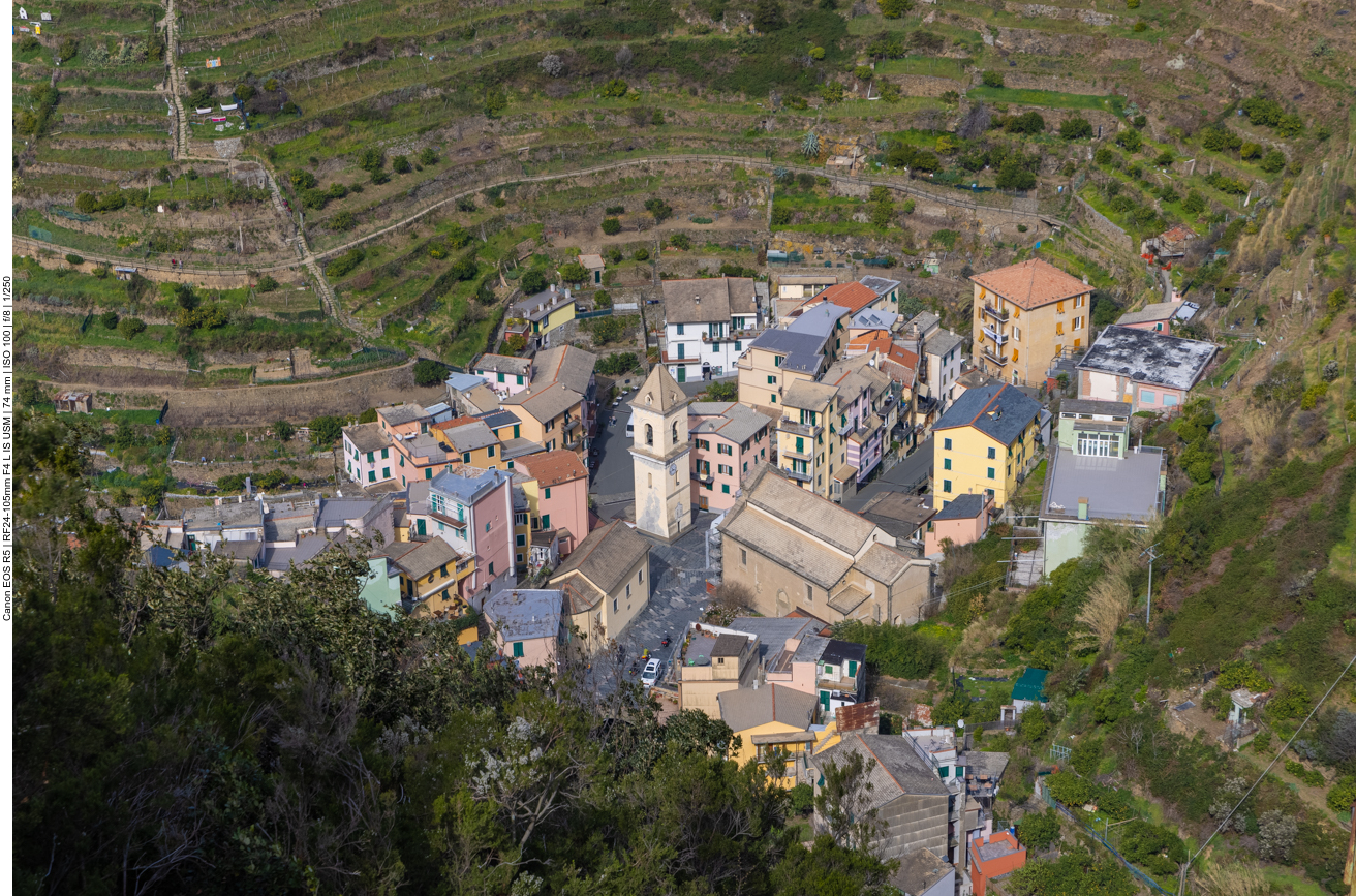 Blick auf Manarola