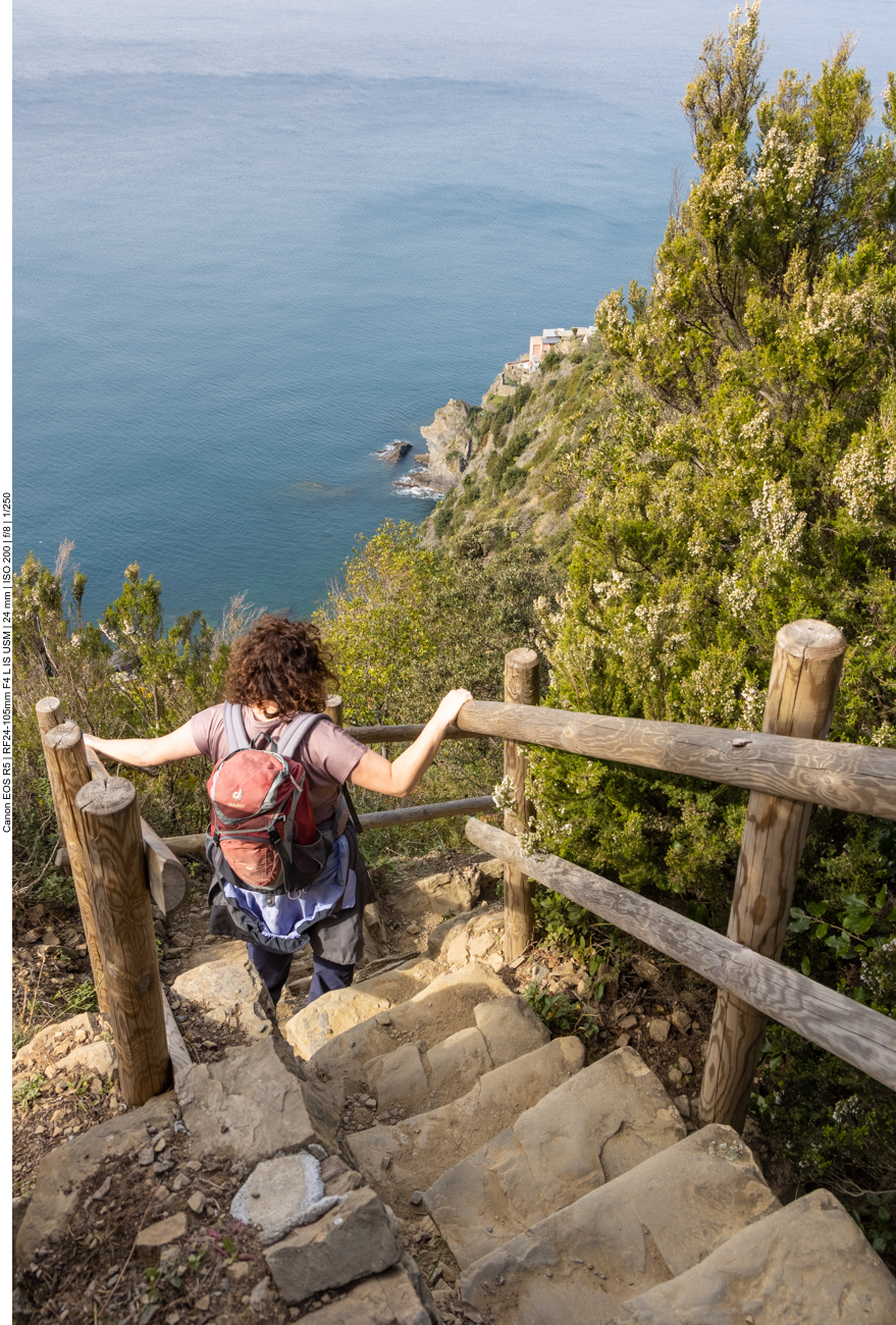 Abstieg nach Manarola