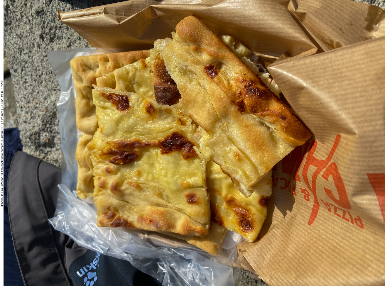 ... und die Focaccia ist lecker