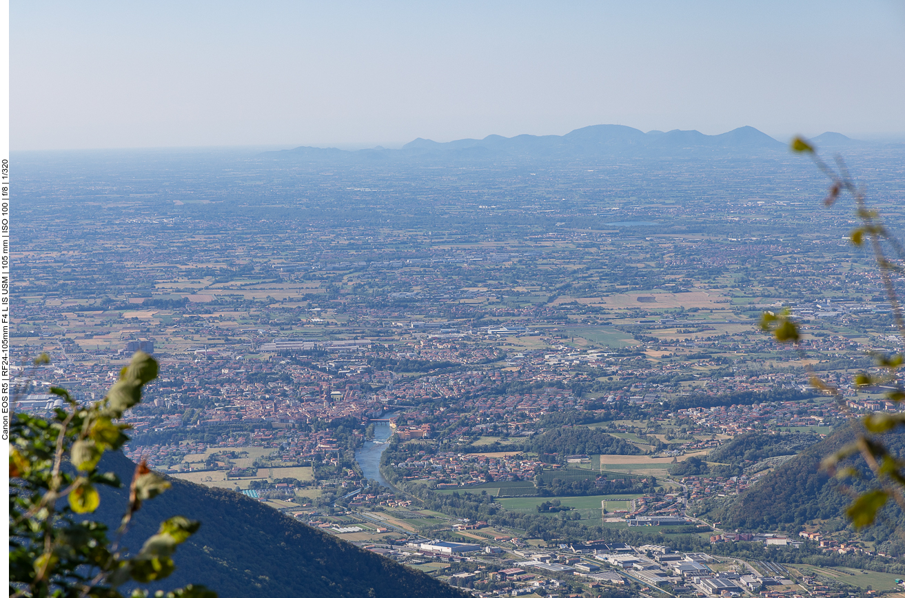 Blick auf Bassano del Grappa