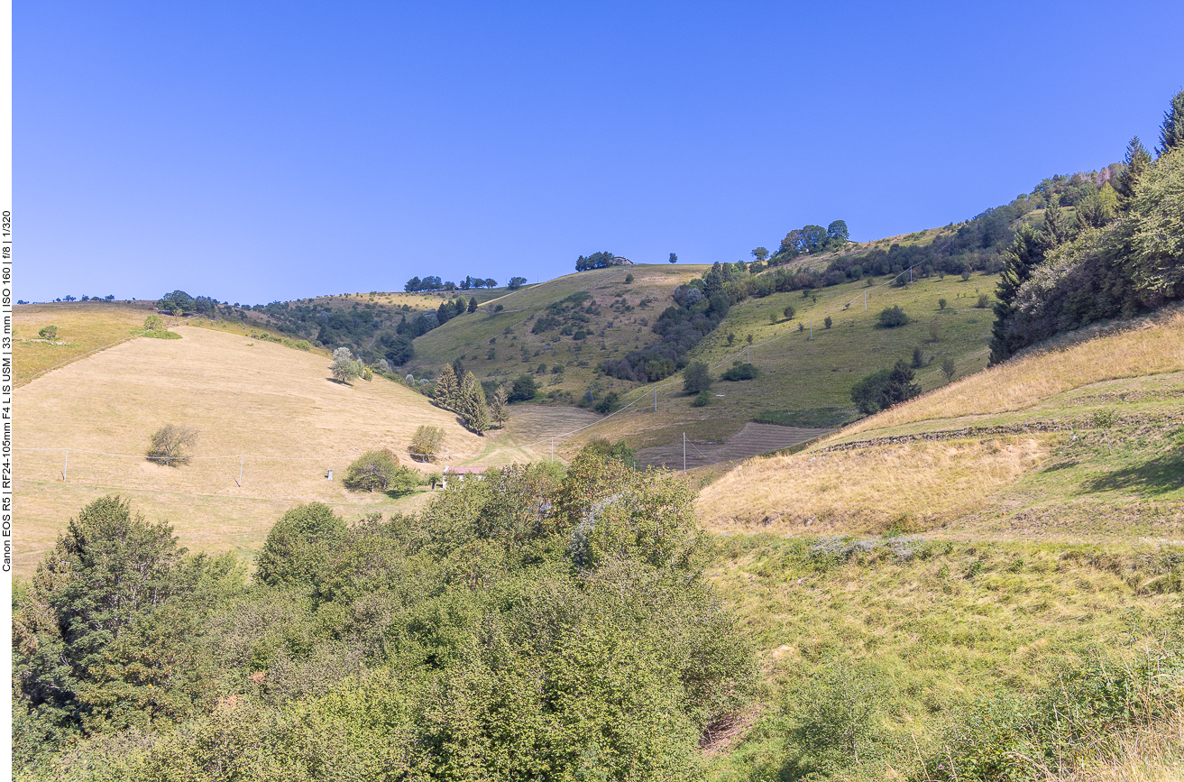 Sanfte Hügel - beim Anschauen, nicht beim Besteigen ;-)
