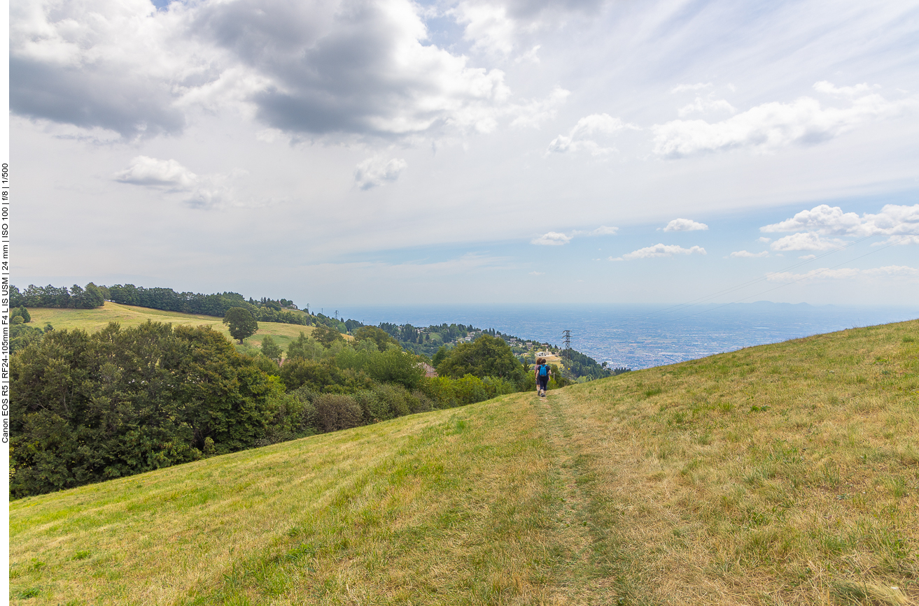 Endlich geht es hinunter