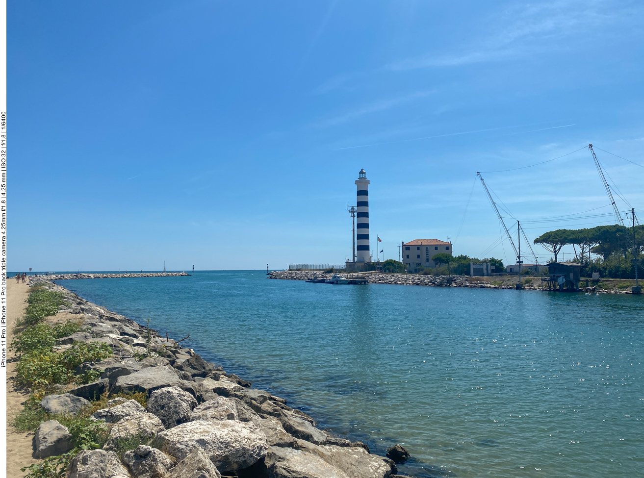 Der Faro bei Cavallino ...