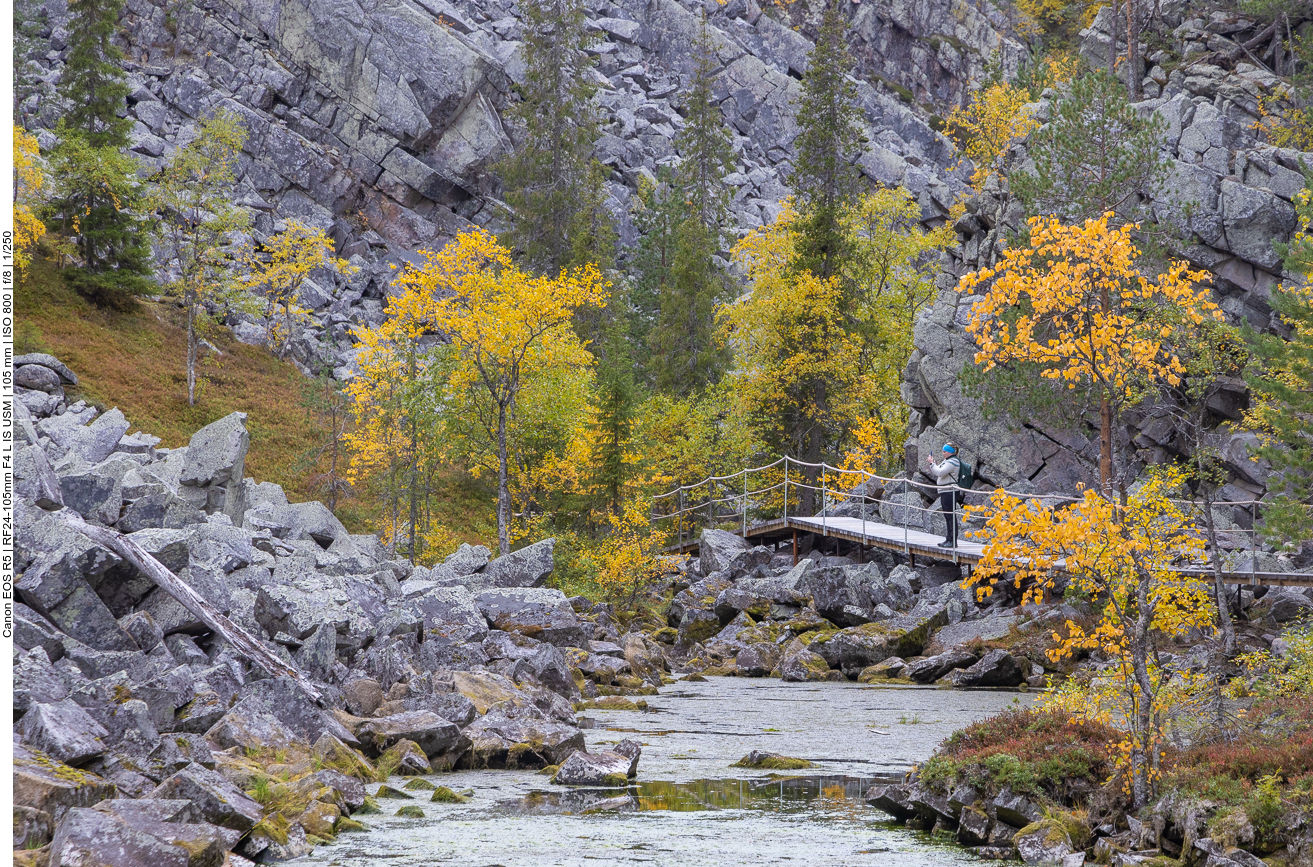 Ein paar wenige andere Wanderer sind auch unterwegs