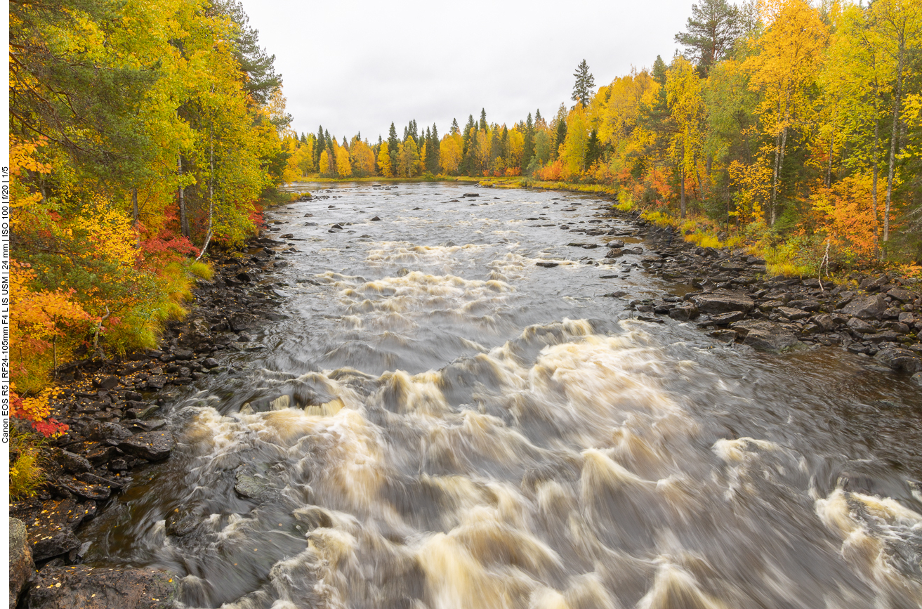 Der Raudanjoki (Eisenfluss)