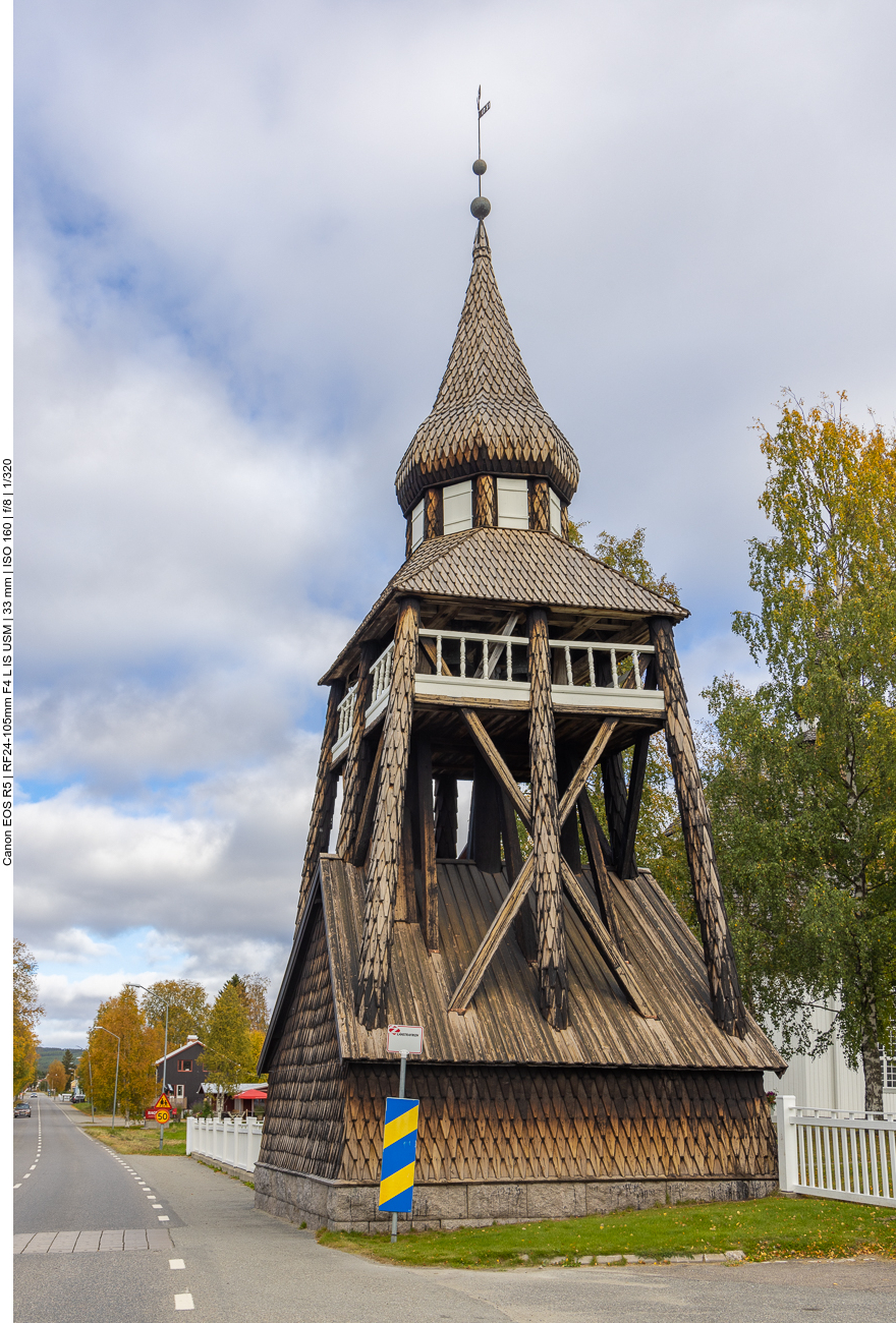 ... und schauen uns die Vemdalens Kyrka an