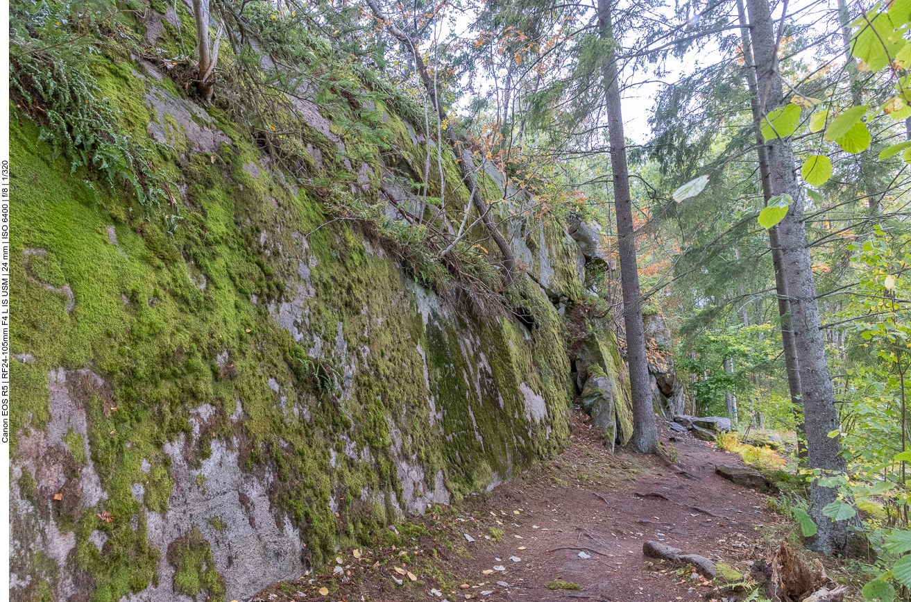 Immer an der Wand lang ...