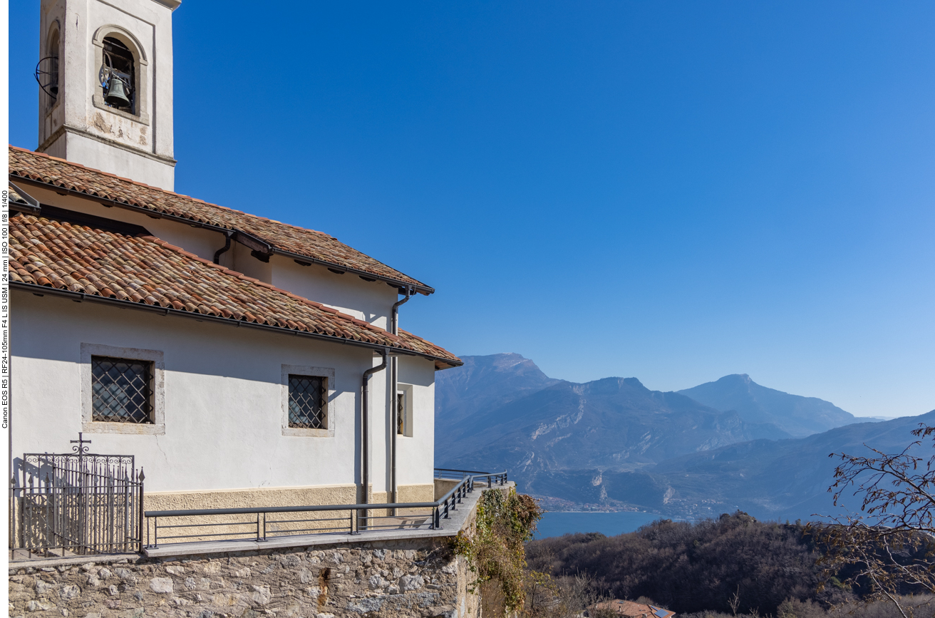 Die Kirche San Giorgo in Pregasina