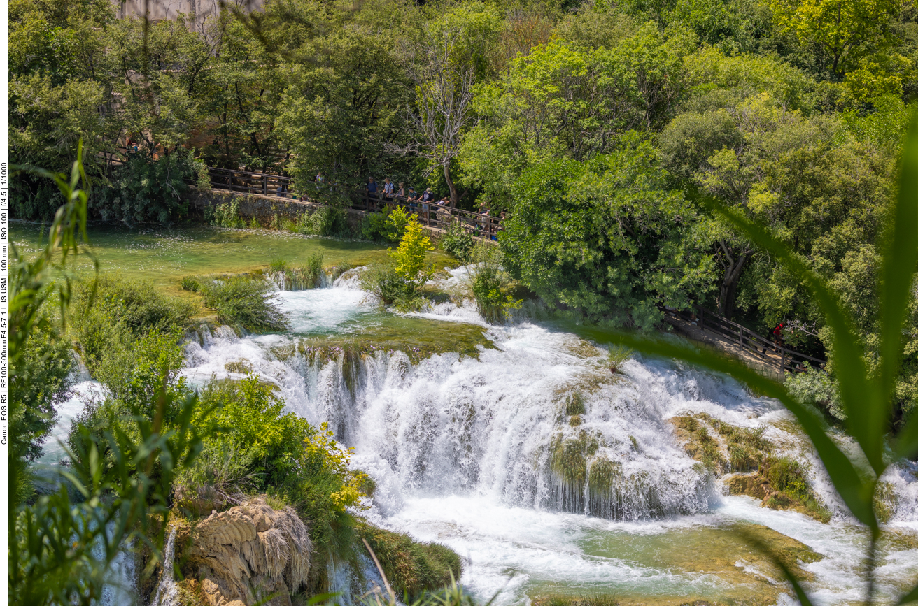 Das Wasser sucht sich seinen Weg