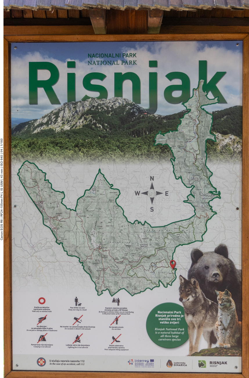 Kleine Wanderung im Risnjak Nationalpark
