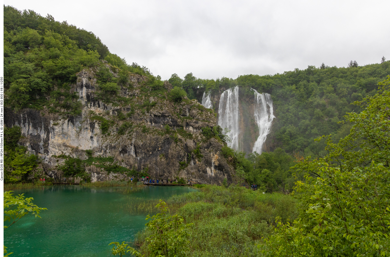 Von hier aus lässt es sich trockener fotografieren