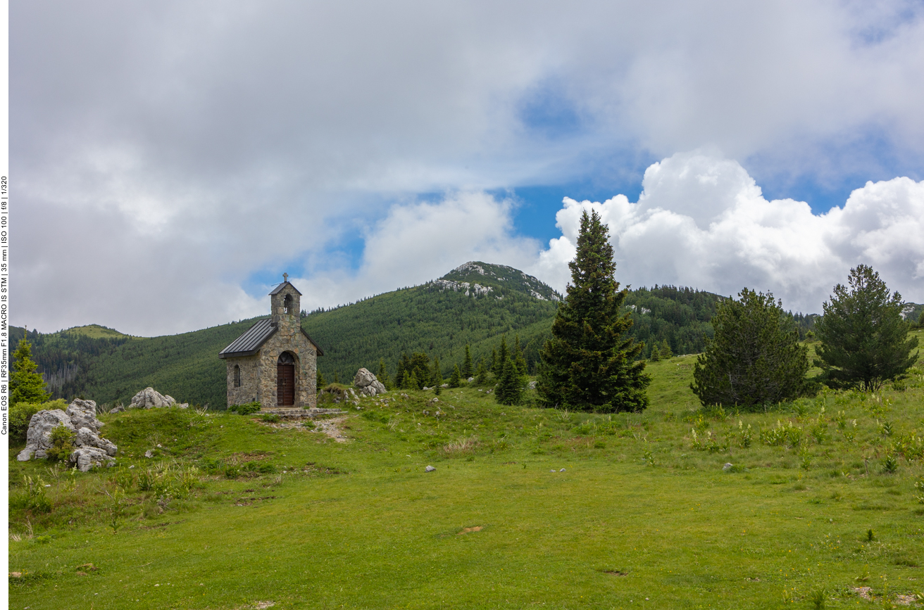 Nun haben wir die Kapelle erreicht