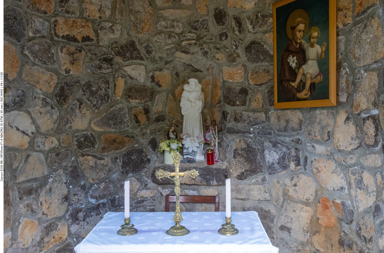 Im Inneren der Kapelle