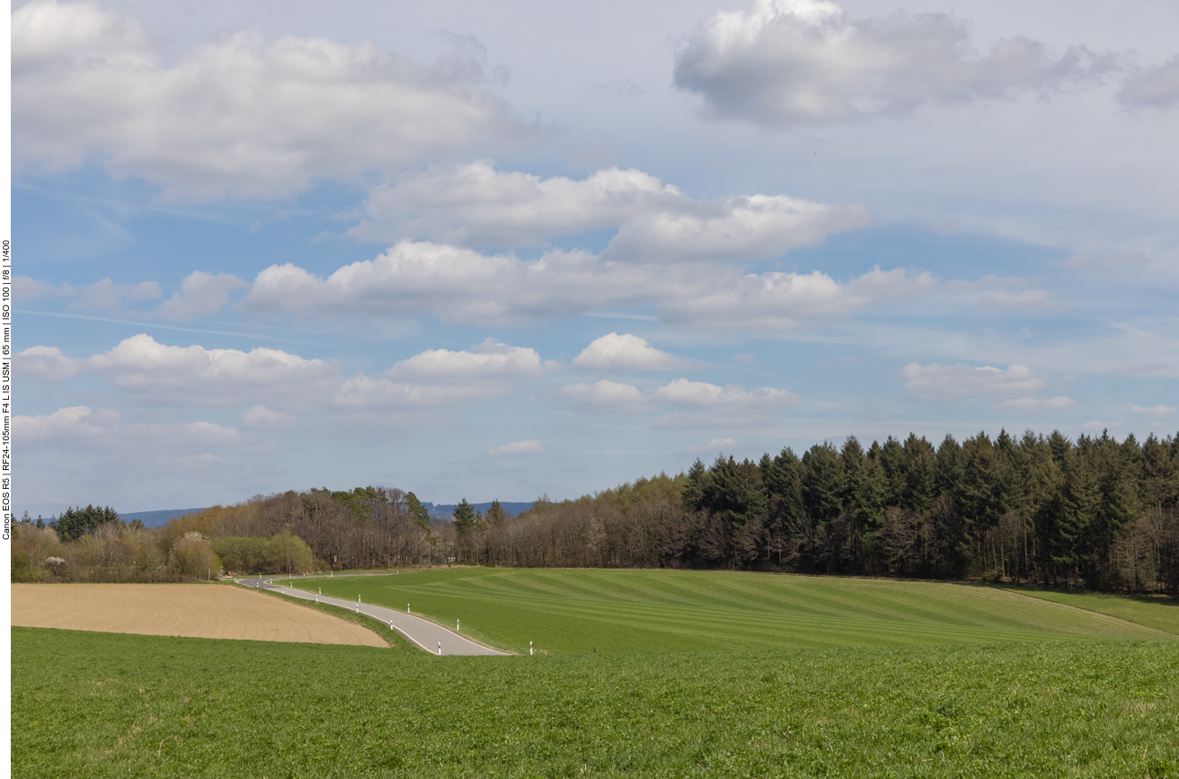 Kurvenreiche Straße