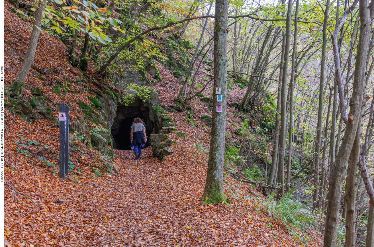 Alter Stollen, heute ein Tunnel