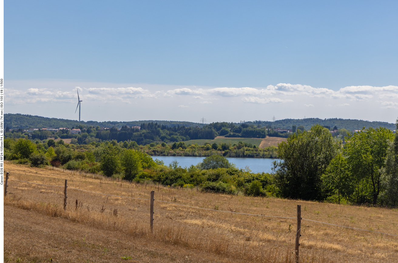 Abschließender Blick auf den Weiher